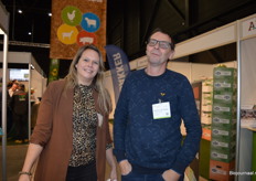 Anne-Marije Kleinstra en Remco de Haas waren er namens Holland Pharma bij.